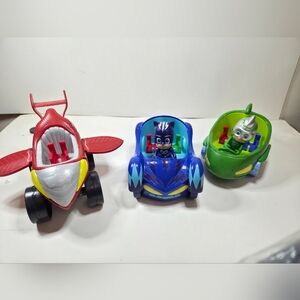 PJ Mask Toys. PJ Mask Cars. Children Toys. Catboy, Owelette, Gekko Cars